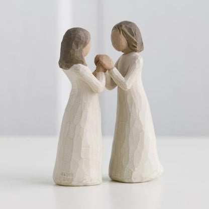 Sisters by Heart figurine as a chosen family and friendship keepsake gift