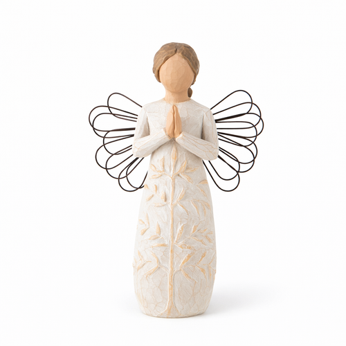 A Tree, a Prayer Angel as a peaceful remembrance keepsake gift
