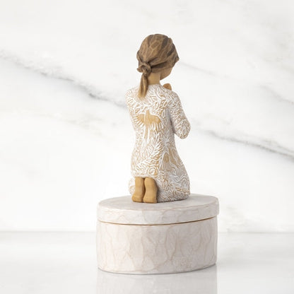 Prayer of Peace Keepsake Box displayed as a calming spiritual reflection gift